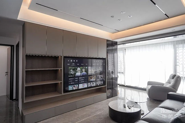 83㎡現(xiàn)代風(fēng)裝修，三改二居室，全屋精致有品位